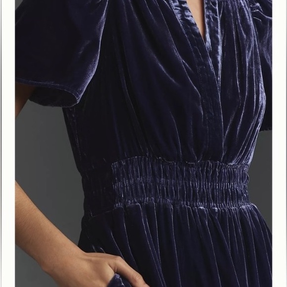 Anthropologie somerset velvet maxi, S NWT - Picture 2 of 5